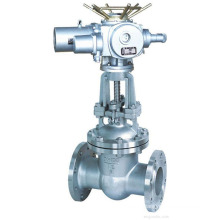 high quality POV flange connect electric gate valve cast iron